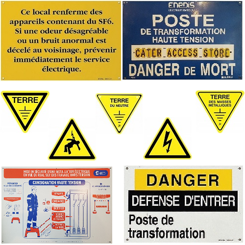 AFFICHAGE RÉGLEMENTAIRE POSTE DP - C13100 - C13200