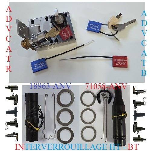 ANNEAUX de VERROUILLAGE & D'INTERVERROUILLAGE