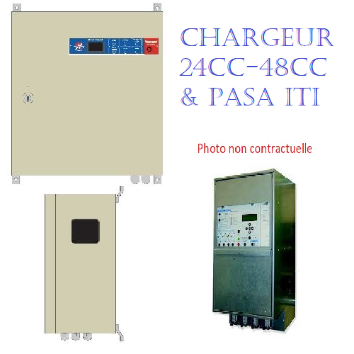 PASA & CHARGEUR 24V CC & 48V CC de 5Ah  à 14Ah