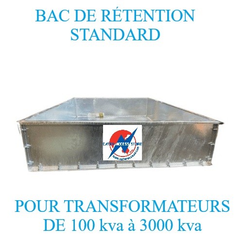 Bac de Rétention Standard pour TR Huile de 100kva à 3000kva