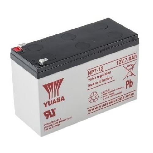 Batterie YUASA NP7-12 - 12Volts 7Ah
