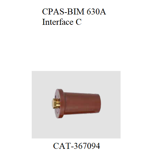 BIM 630A CPAS 12-24-36kV jeu de 3 Interface C