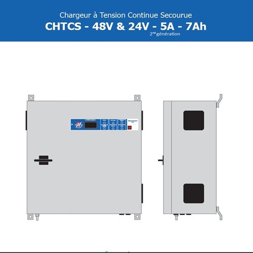 CHTCS 48V-24V-5A-7AH