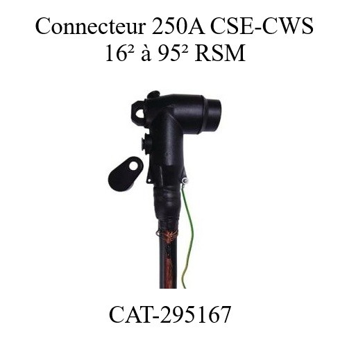 Connecteur CSE - CWS 250A 25² à 95² RSM Interface A