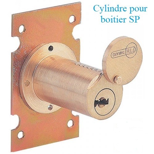 Cylindre SP spécial serrure à plastron poste abonnés pour Ile de France Ouest