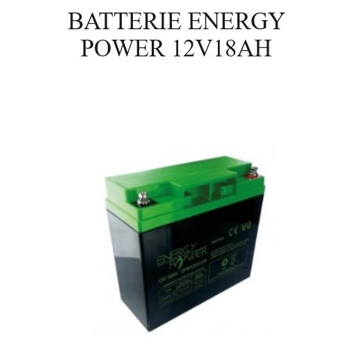 EPW12V18AH BATTERIE ENERGY POWER 12V 18AH