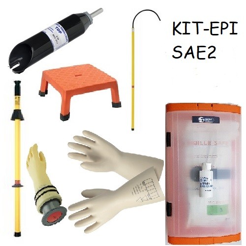 KIT EPI SAE-2 avec VAT à éclats + vérificateur pneumatique