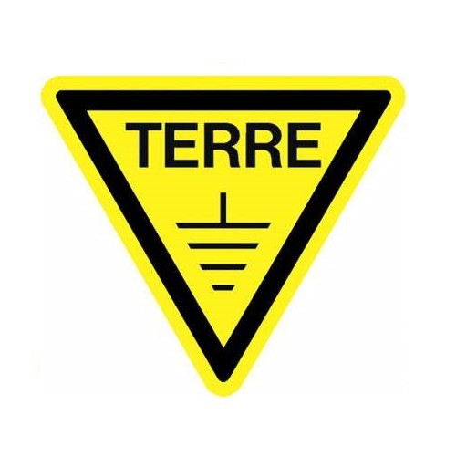 Pancarte Triangle de Terre