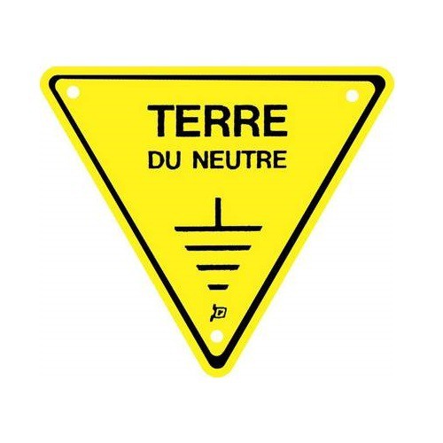 Pancarte Triangle Terre du neutre