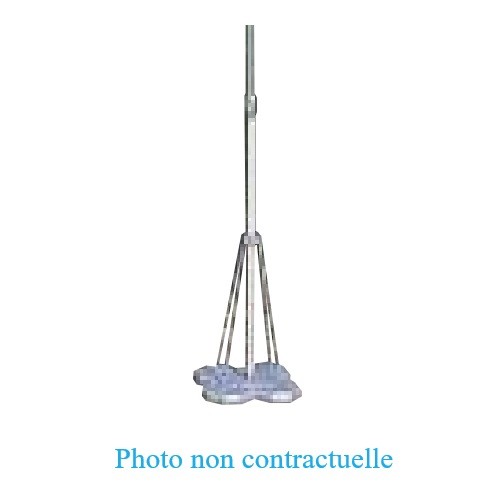 Pied acier socle fonte Pour lestage parapluie P14